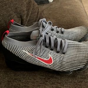 Mens Nike Air Vapormax Flyknit 3 Sneakers Shoes Size US 14 Particle Grey
